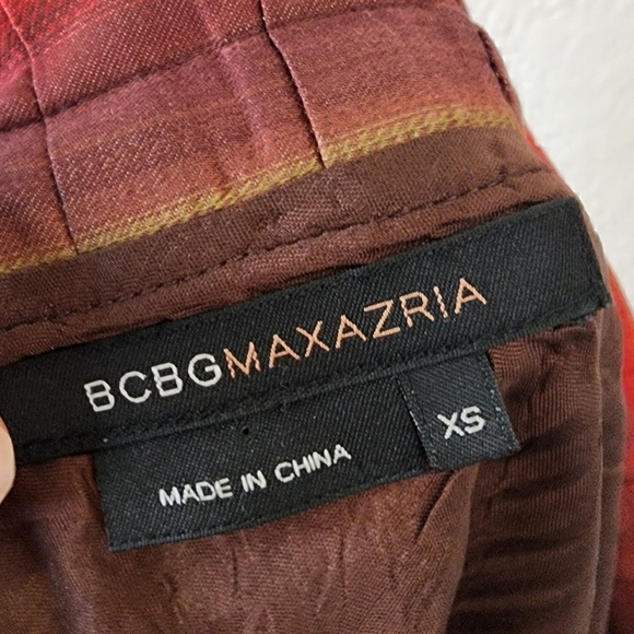 BCBGMAXAZRIA Y2K Cotton Pleated Skirts XS - Picture 4 of 6